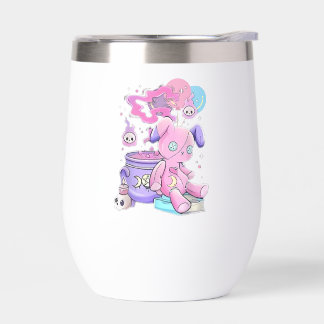 不気味なかわいい美学Tシャツかわいい不気味グラフィック