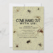 不気味なくも恐怖症ハローウィンパーティ 招待状 (正面)