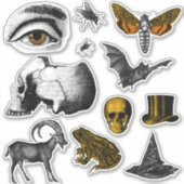 不気味なもの シール (正面)