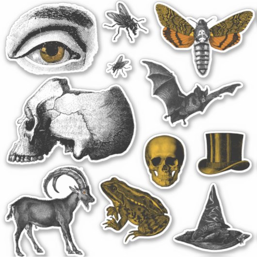 不気味なもの シール (正面)