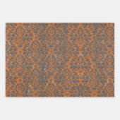 不気味なもの、目とパターン動揺してラッピング ラッピングペーパーシート (正面3)