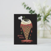 不気味なアイスクリームハロウィーン シーズンポストカード (スタンド正面)