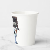 不気味なエコー：ハロウィーンの物語 | 紙コップ (左)