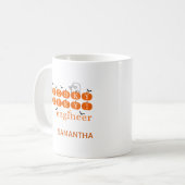 不気味なオタク系の技術者 コーヒーマグカップ (正面左)