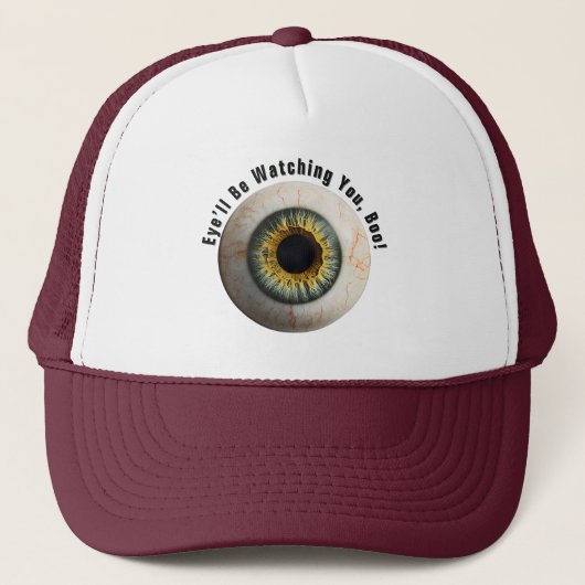 不気味なカスタマイズ可能な不気味な キャップ (正面)