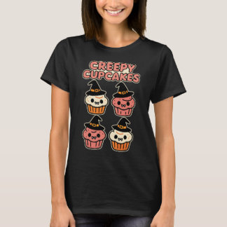 不気味なカップケーキ クィアリー Tシャツ