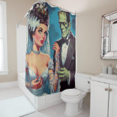 不気味なカップル シャワーカーテン (インサイチュ)