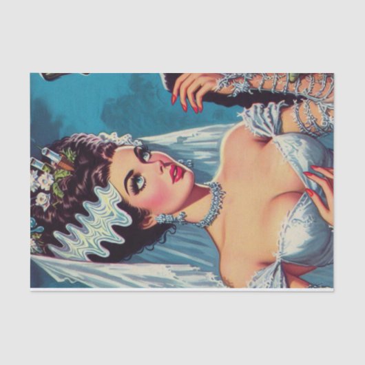 不気味なカップル 薄葉紙 (正面)