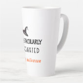 不気味なカフェイン入りハロウィーン カフェラテマグ (右アングル)