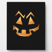 不気味なカボチャのハロウィーン フォトプラーク (正面)