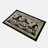 不気味なカボチャのパッチへようこそ ドアマット (アングル)