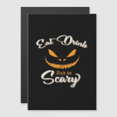 不気味なカボチャのモンスター ハロウィン (正面/裏面)