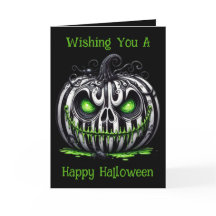 不気味なカボチャのランタン ハロウィン