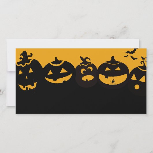 不気味なカボチャ シーズンカード (正面)