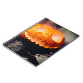 不気味なカボチャ ノートブック (左側)