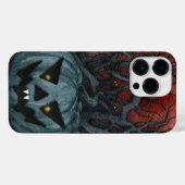 不気味なカボチャ iPhoneケース (裏面横)