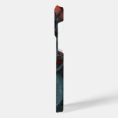 不気味なカボチャ iPhoneケース (左側面)