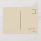 不気味なキャンディハロウィーン葉書 ポストカード (裏面)