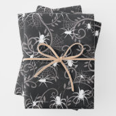 不気味なクモのつる植物 ラッピングペーパーシート (インサイチュ)