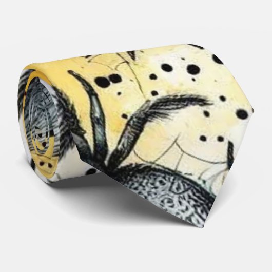 不気味なクモ ネクタイ (ロール)