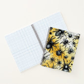 不気味なクモ ノートブック (内部)