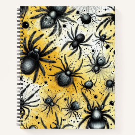 不気味なクモ ノートブック