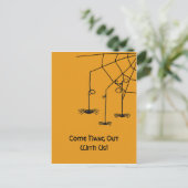 不気味なクモ ポストカード (スタンド正面)