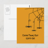 不気味なクモ ポストカード (正面/裏面)