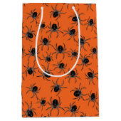 不気味なクモ ミディアムペーパーバッグ (正面)
