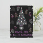 不気味なクリスマスを願っています シーズンカード (スタンド正面)