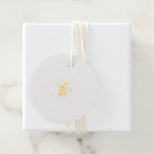 不気味なクリスマスゴールド・フォイルのスカルを持つ フェイバータグ (箱)