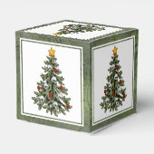 不気味なクリスマス |ゴシック風のクリスマスツリーグランジ フェイバーボックス (裏面サイド)