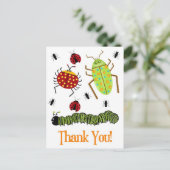 不気味なクリッターのバグカード ポストカード (スタンド正面)