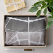 不気味なクリープィスパイダーウェブパターン誕生日ギフト包装 薄葉紙 (ギフト)