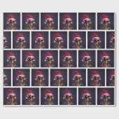 不気味なクロース・クリスマス ラッピングペーパー (フラット)