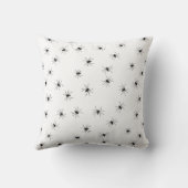 不気味なクローリークモ枕 クッション (裏面)