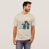 不気味なグラフィックを入手 Tシャツ (正面フル)