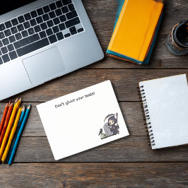 不気味なグリムリーパー墓地クロー ゴシック ハロウィン ポストイット