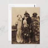 不気味なグループ ポストカード (正面/裏面)