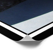 不気味なコンクリート彫りのカボチャ ポスター (角)