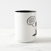 不気味なコーヒー豆 マグカップ (中央)