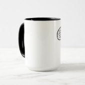 不気味なコーヒー豆 マグカップ (正面左)