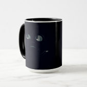 不気味なコーヒー マグカップ (正面左)