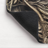 不気味なゴシック様式ホラーデーモンバイオマスターター マウスパッド (コーナー)