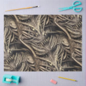 不気味なゴシック様式ホラーデーモンバイオマスターター 薄葉紙 (クラフト)