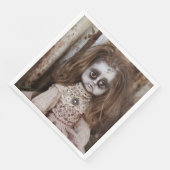 不気味なゴシック磁器の人形ビクトリアンゴシック (コーナー)