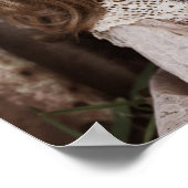 不気味なゴシック磁器の人形ビクトリアンゴシック ポスター (角)