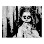 不気味なゴシック磁器の人形ビクトリアンゴシック ラバースタンプ (インプリント)