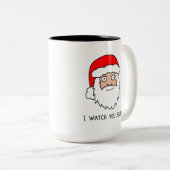 不気味なサおもしろいータ ツートーンマグカップ (正面右)