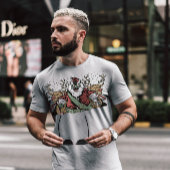 不気味なサンタアンチクリスマス Tシャツ